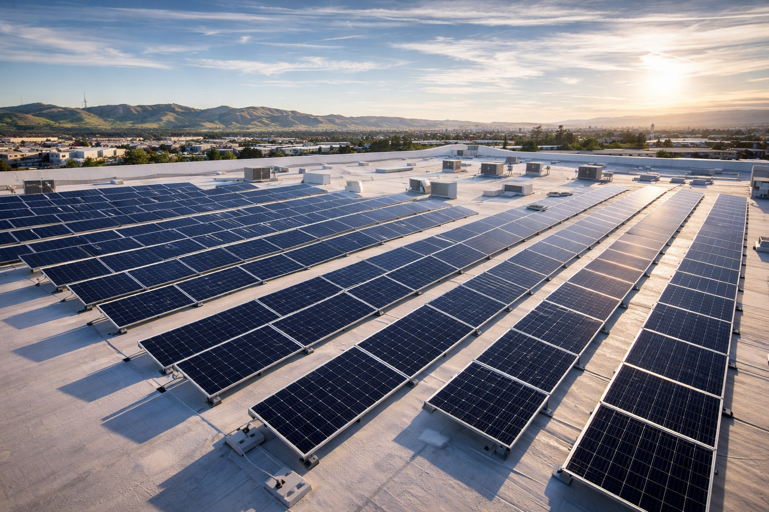 New solar installation