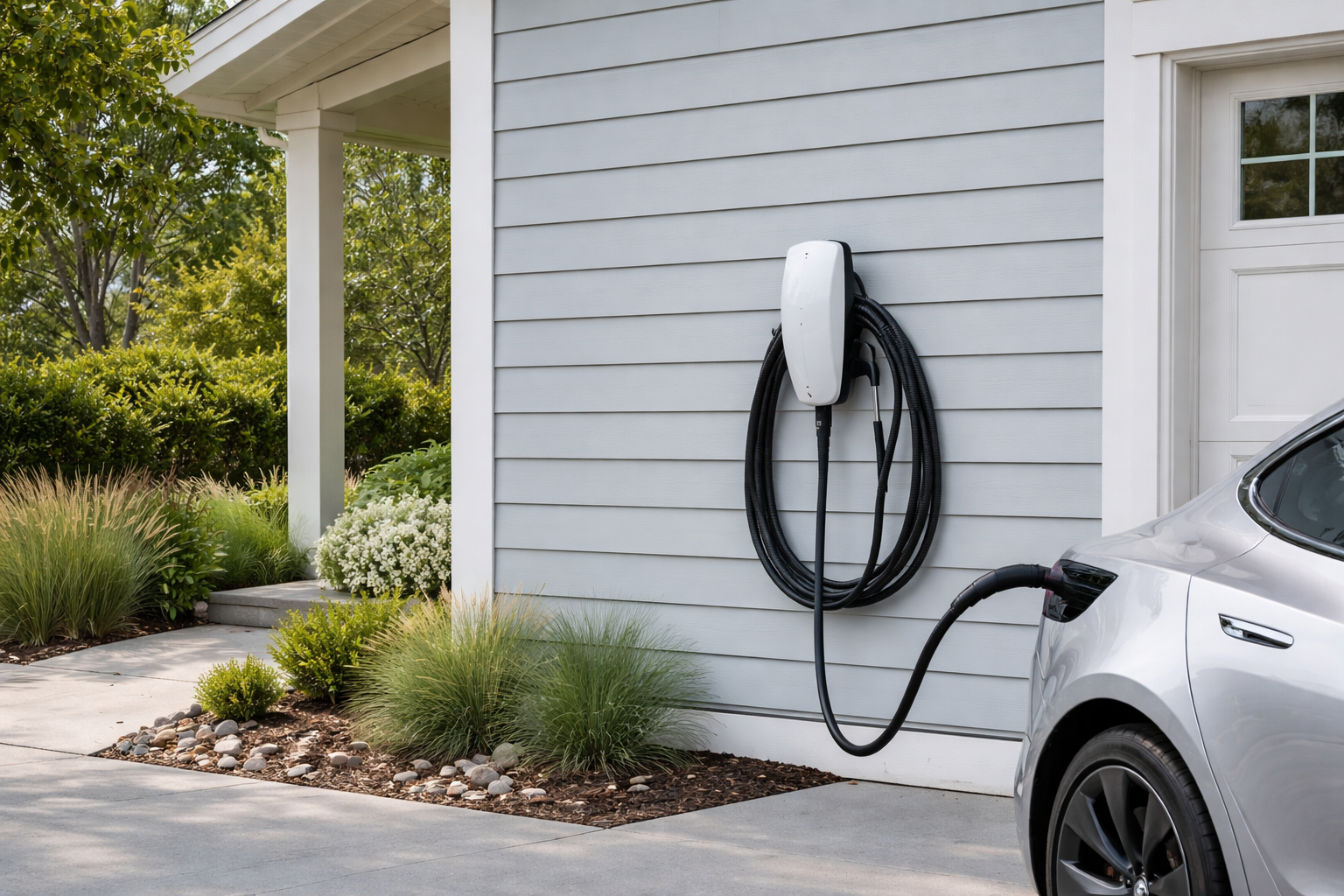 EV charger installation