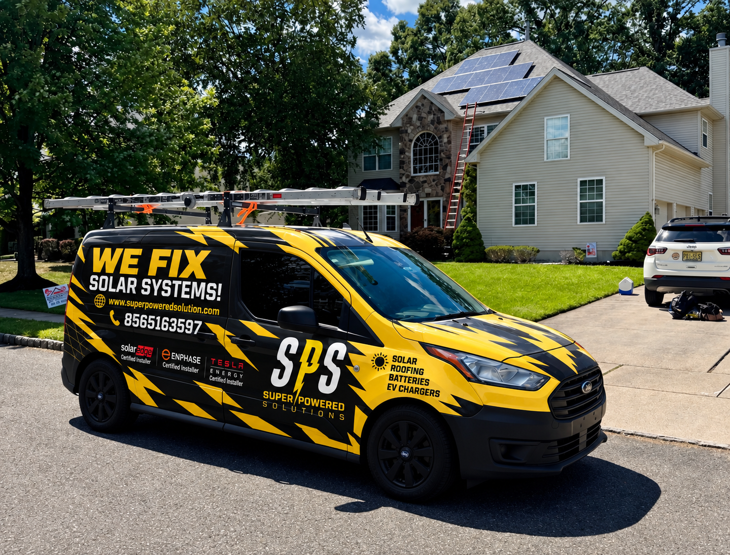 Super Powered Solutions Service Van