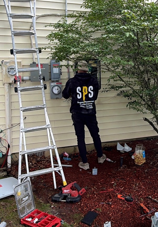 Solar repair and troubleshooting in progress